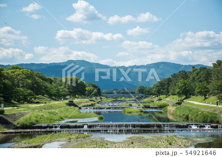 京都 賀茂川北大路大橋 京都 賀茂川北大路大橋 54921646