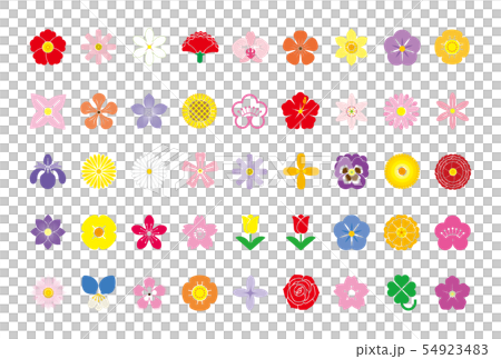 花圖標集 54923483