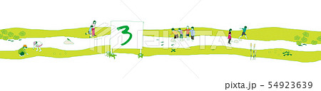 カレンダー3月 54923639