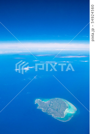 鹿児島県 与論島 航空写真 54924560