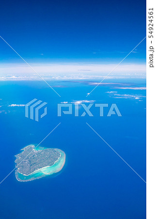 鹿児島県 与論島 航空写真 54924561