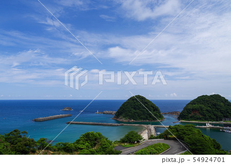 兵庫県 新温泉町 七坂八峠入り口の景色（2019年7月） 54924701