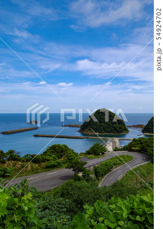 兵庫県 新温泉町 七坂八峠入り口の景色（2019年7月） 54924702