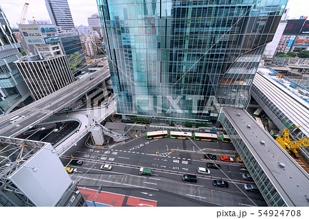 日本の東京都市景観 渋谷駅前再開発（渋谷スクランブルスクエア・東京メトロ銀座線渋谷駅移設工事など) 54924708