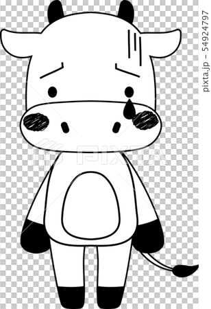 かわいい 牛 肉牛 家畜 マスコット 表情 ポーズ イラスト かわいい 牛 肉牛 家畜 マスコット 表情 ポーズ イラスト 54924797