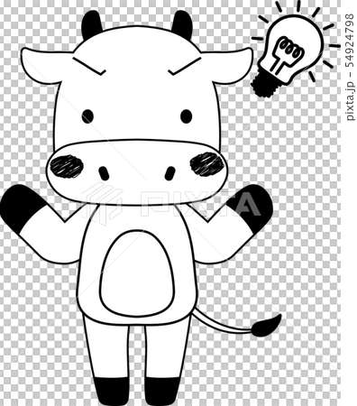 かわいい 牛 肉牛 家畜 マスコット 表情 ポーズ イラスト かわいい 牛 肉牛 家畜 マスコット 表情 ポーズ イラスト 54924798
