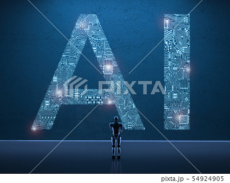 robot with ai 54924905