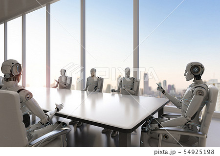 robot in conference room 54925198