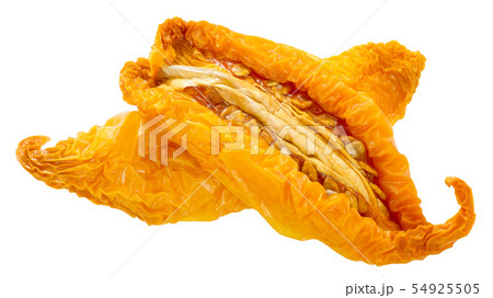Sun-dried yellow tomato halves, paths 54925505