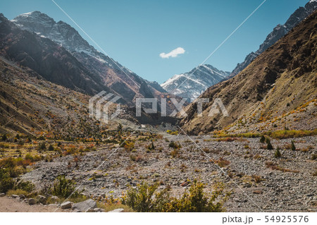 Nature landscape view of mountain range. 54925576