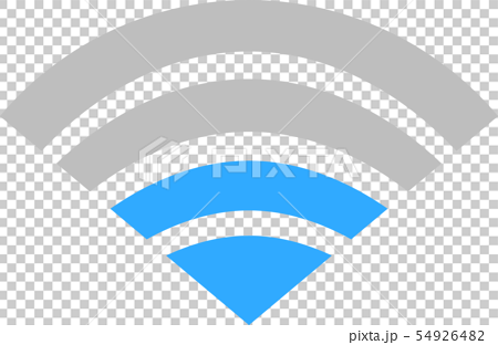 Wi Fi アイコン アンテナ インターネット ウェブ イラストのイラスト素材 54926482 Pixta