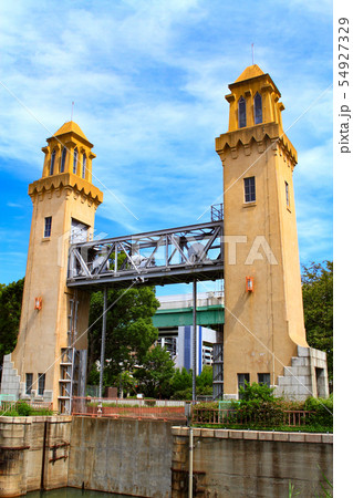 名古屋市都市風景 松重閘門 名古屋市都市風景 松重閘門 54927329