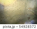 Rain drops on window, blur background 54928372