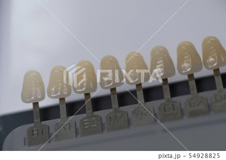 Close-up layouts with palette and names of shades Close-up layouts with palette and names of shades 54928825