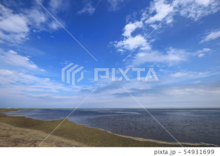 北海道　別海　野付半島　野付湾 54931699