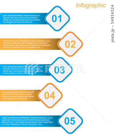 Info-graphic design template. Info-graphic design template. 54934324