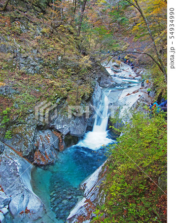 西沢渓谷 貞泉の滝 西沢渓谷 貞泉の滝 54934990