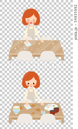 clean table clipart