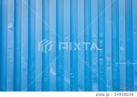 Blue shipping container wall texture 54938036