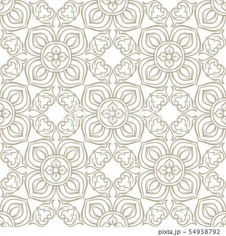 Italian ceramic tile pattern. Ethnic folk ornament. 54938792