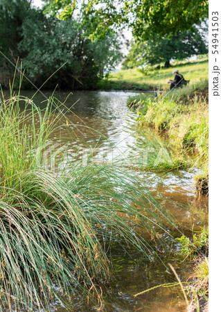 Quiet calm day fishing Quiet calm day fishing 54941503