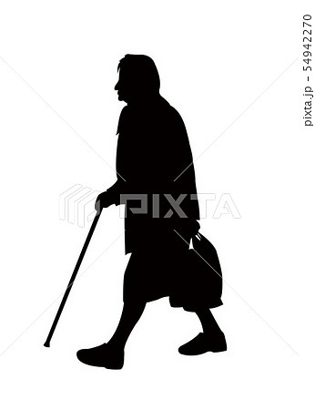 a woman body silhouette vector 54942270