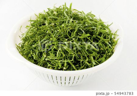 刻んだ野菜  ニガナ、ンジャナ（ホソバワダン） 54943783