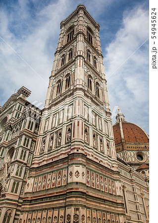 The Giotto Campanile and Florence Cathedral The Giotto Campanile and Florence Cathedral 54945624