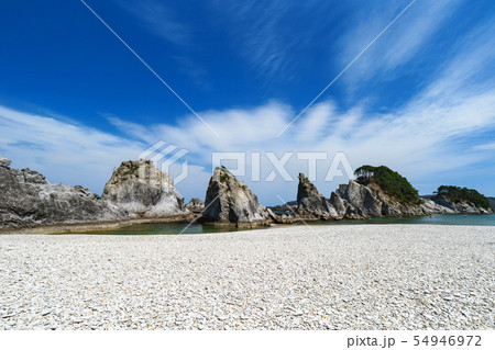 【岩手県宮古市】浄土ヶ浜は一見の価値ある景勝地 【岩手県宮古市】浄土ヶ浜は一見の価値ある景勝地 54946972