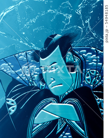 浮世絵 歌舞伎役者 その29 水バージョン 浮世絵 歌舞伎役者 その29 水バージョン 54948185