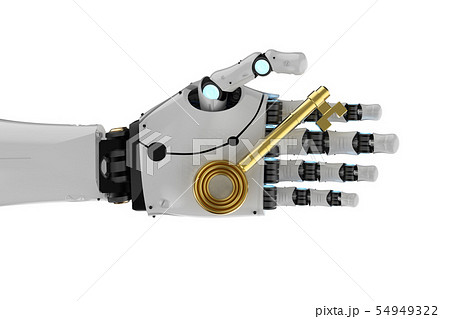 robot hold key 54949322