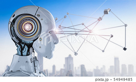 technology connection concept 54949485