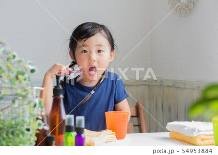歯磨き 歯磨き 54953884