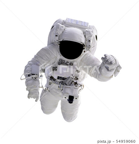 Astronaut floating in space. 54959060