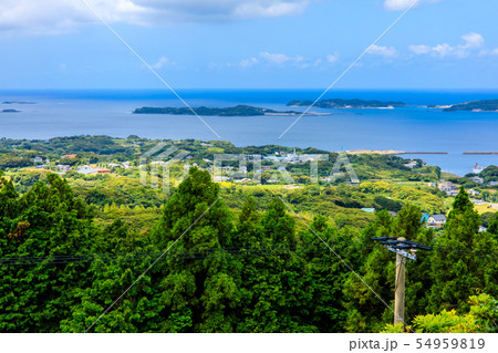 岳ノ辻園地からの眺め　【長崎県壱岐市】 54959819