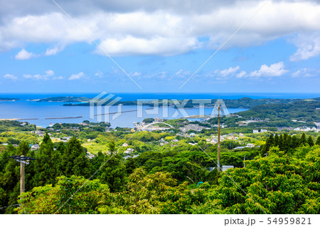 岳ノ辻園地からの眺め　【長崎県壱岐市】 54959821