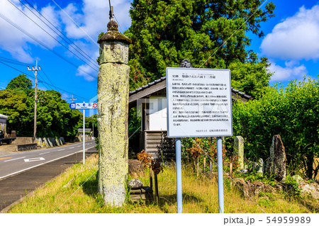 顎掛け石と六面十二菩薩　【長崎県壱岐市】 54959989