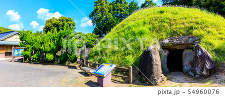 掛木古墳　パノラマ　【長崎県壱岐市】 54960076