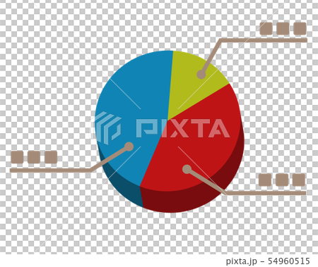 Icon Graph Circle Pie Graph 54960515