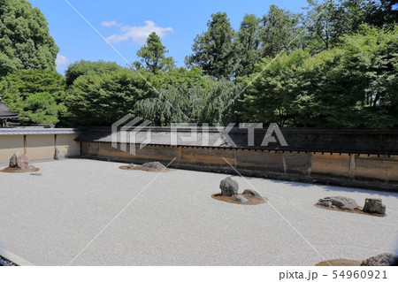 京都 龍安寺の石庭 京都 龍安寺の石庭 54960921