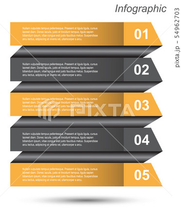 Info-graphic design template. 54962703
