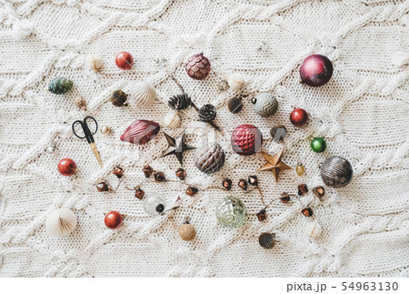 Christmas glass decoration toys and balls over Christmas glass decoration toys and balls over 54963130