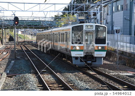 東海道本線 211系 鷲津 東海道本線 211系 鷲津 54964012