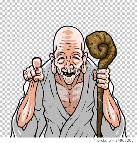 神白和服左拐杖右指 54965203