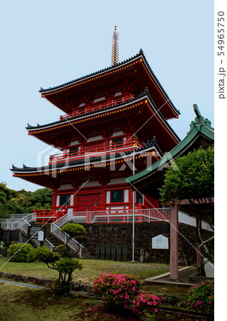 平戸オルレコースの景観　平戸の観光名所　最教寺 54965750