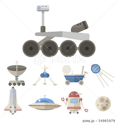 Stylish space ship constellation astrology radar cosmos universe technology meteor science shuttle 54965979