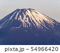 富士山のクローズアップ 54966420