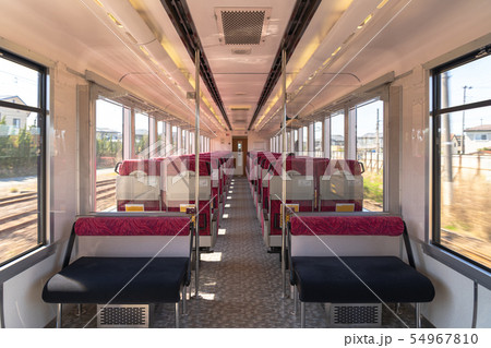 快速リゾートしらかみ号　くまげら編成　車内　五能線 54967810