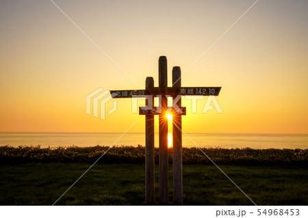 早朝の道の駅さるふつ公園 宗谷郡猿払村 早朝の道の駅さるふつ公園 宗谷郡猿払村 54968453