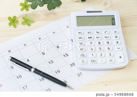 電卓 計算イメージ 電卓 計算イメージ 54968608